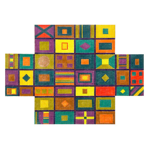 Quilt Brick Cover on 13
