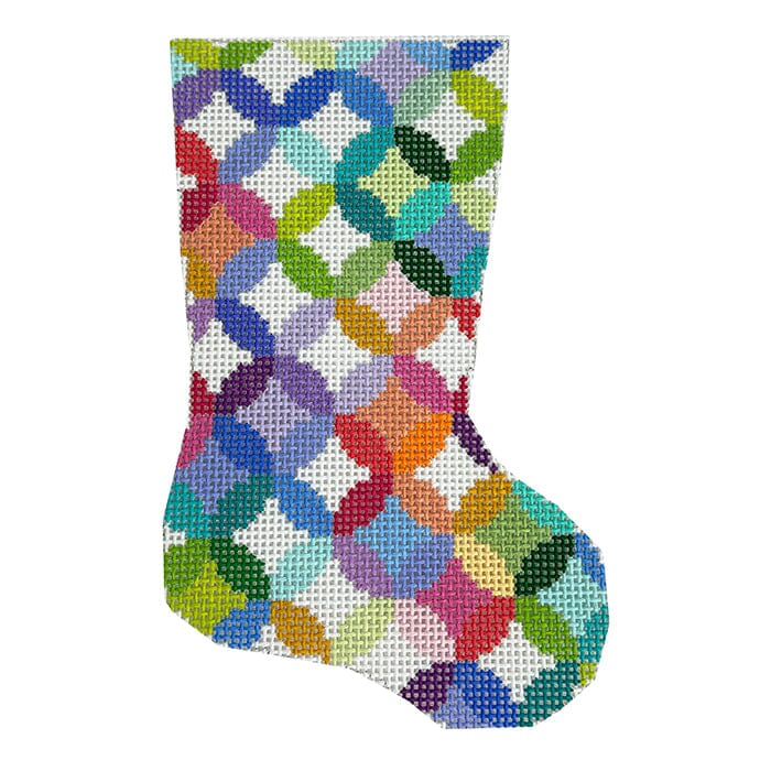 Quilt Rings Mini Stocking - All Colors