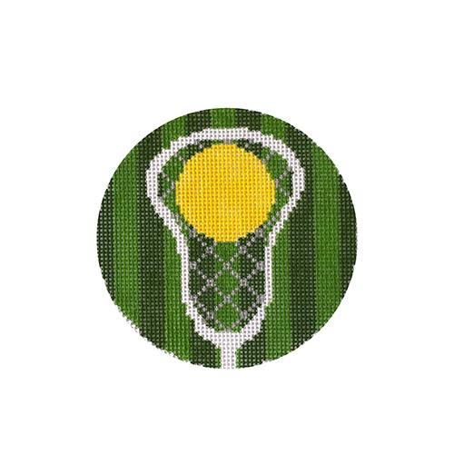 Lacrosse Monogram Round