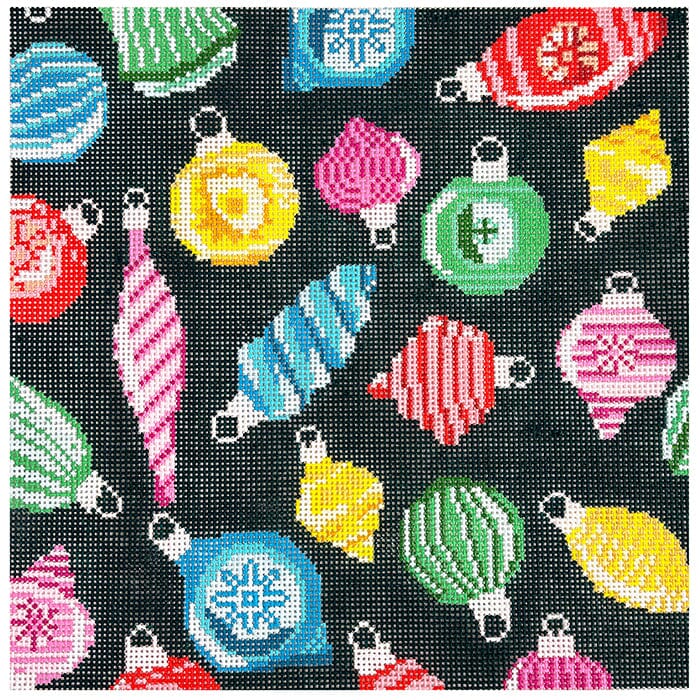 Rainbow Baubles 10x10