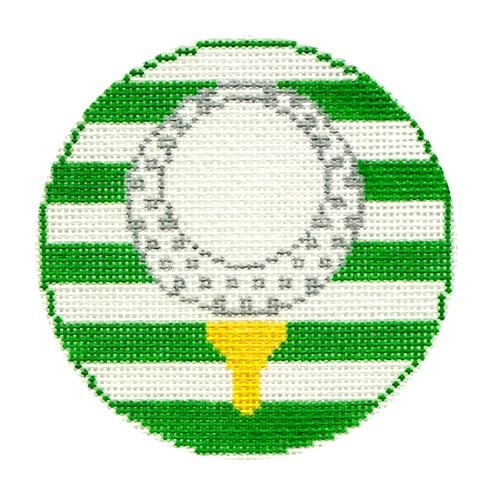 Golf Ball Monogram Round