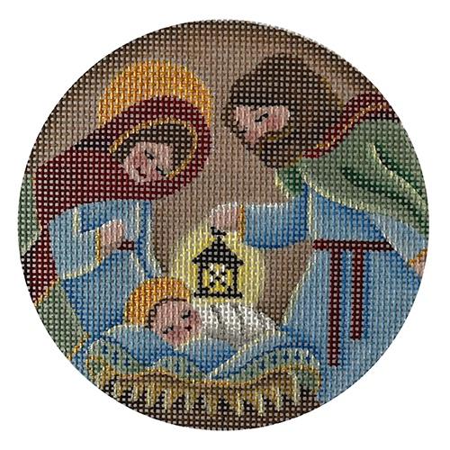 Nativity Ornament - at the Manger