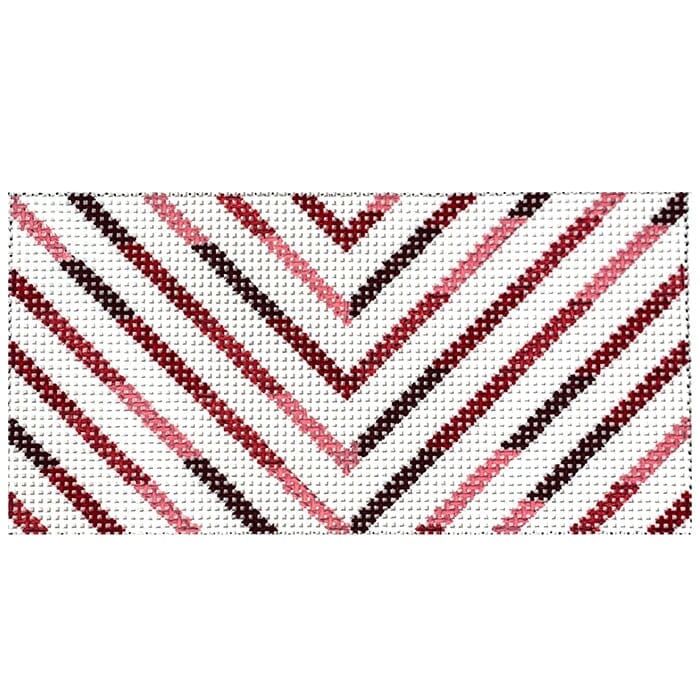 Red Chevron 3x6 Clutch Insert