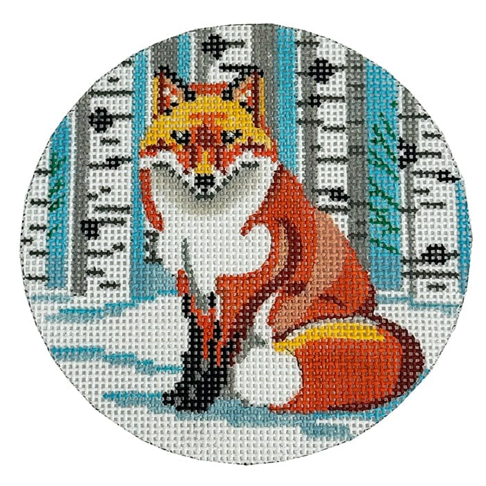 Red Fox 4" Ornament