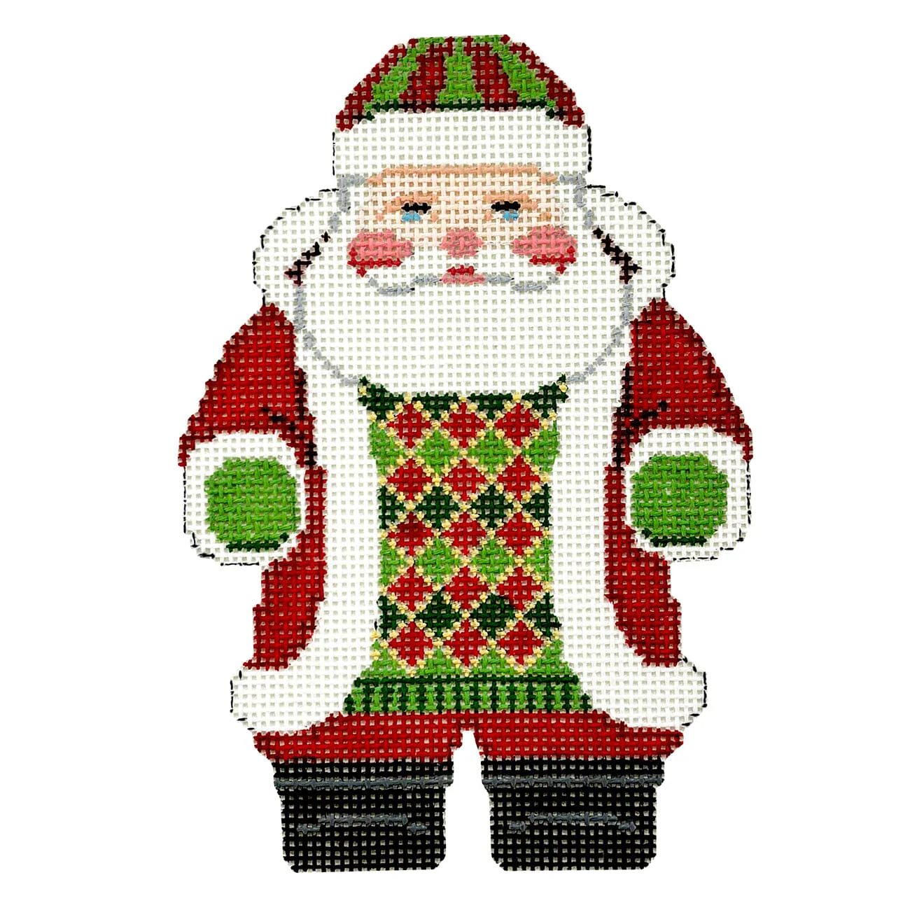Red Jacket Santa, Front