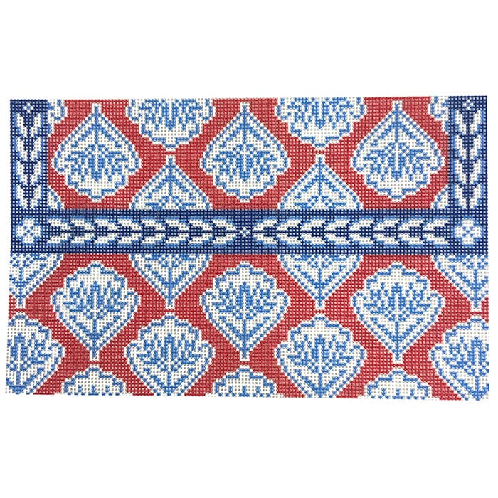 Red Medallion Clutch