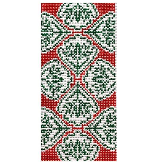 Red Medallion Eyeglass Case