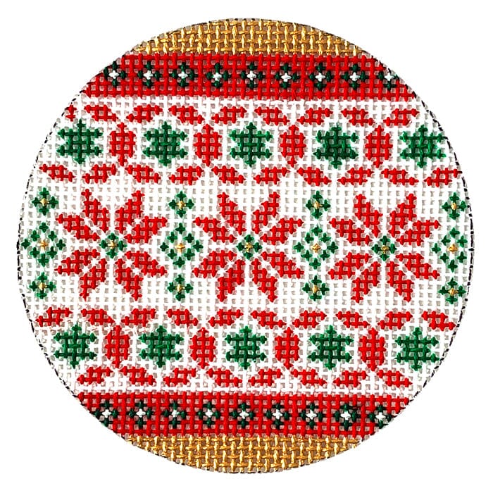 Red Poinsettia Ornament