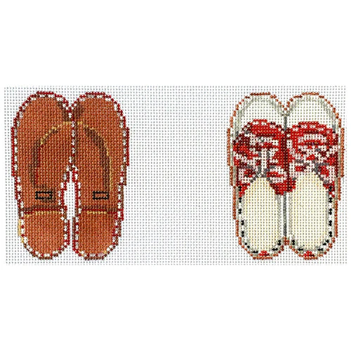 Red Saddle Shoes