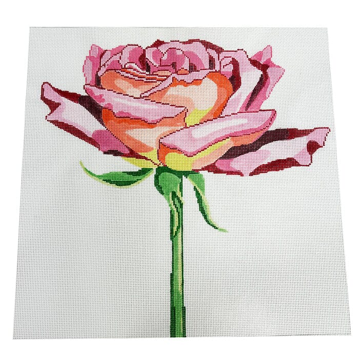 Regal Pink Rose 15"