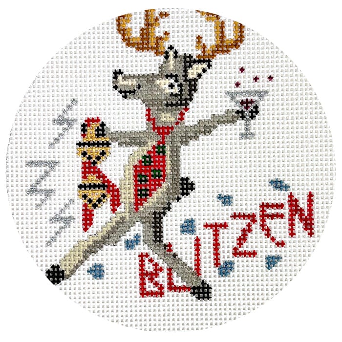Reindeer Series - Blitzen Ornament