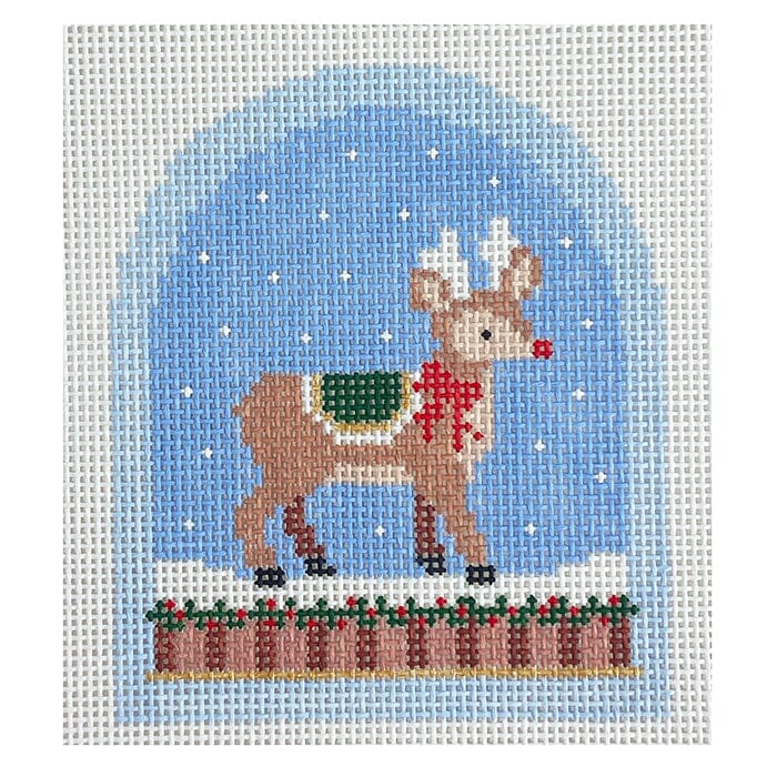 Reindeer Snow Globe