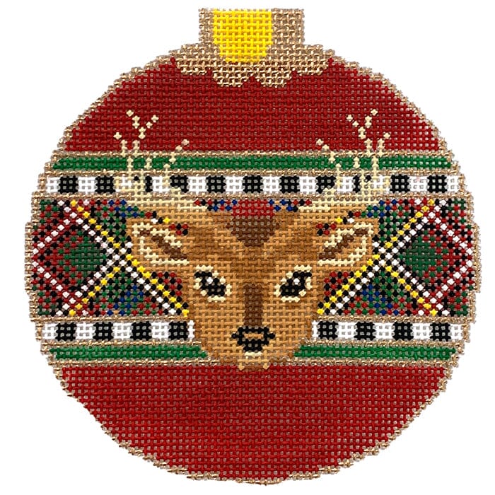 Reindeer with Royal Stewart and Black and White Checks