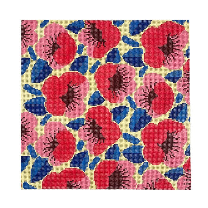 Retro Peonies 10x10
