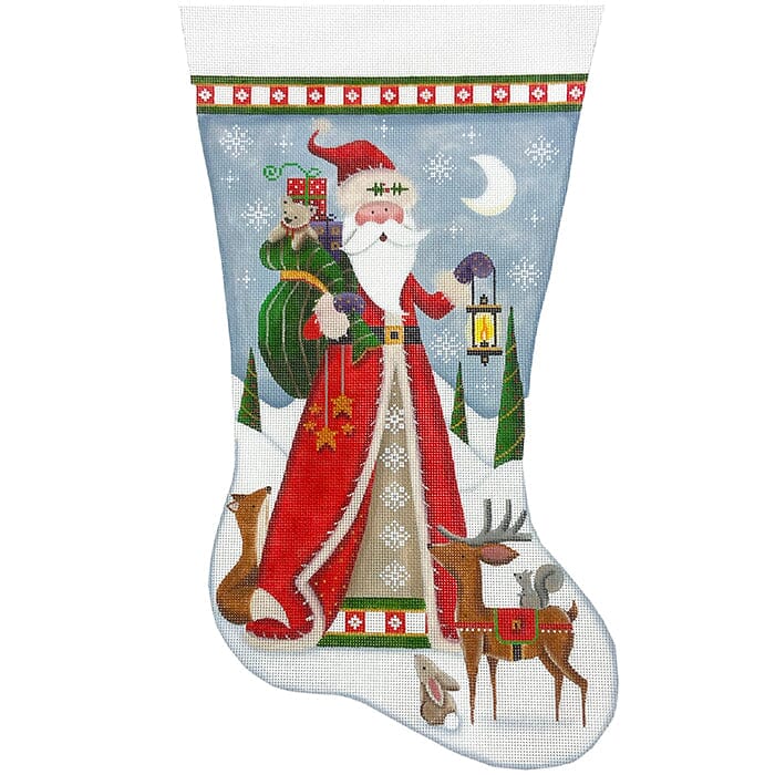 Retro Santa Stocking TTR on 13