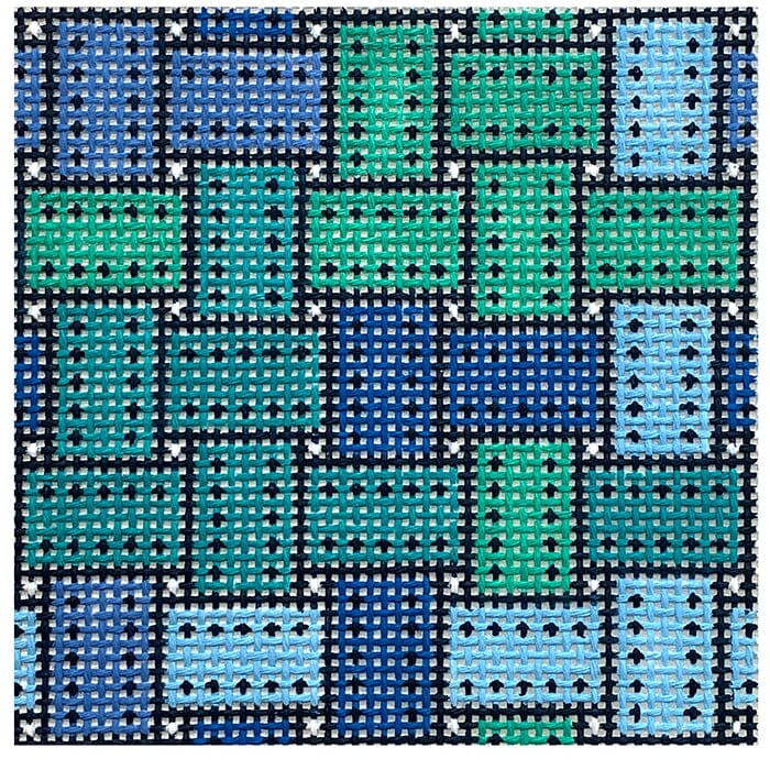 Ribbon 4x4 Insert - Blue Haze