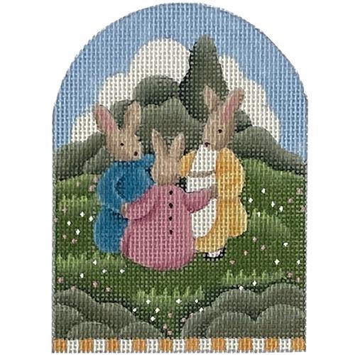 Ring Around the Rosie Bunnies Dome