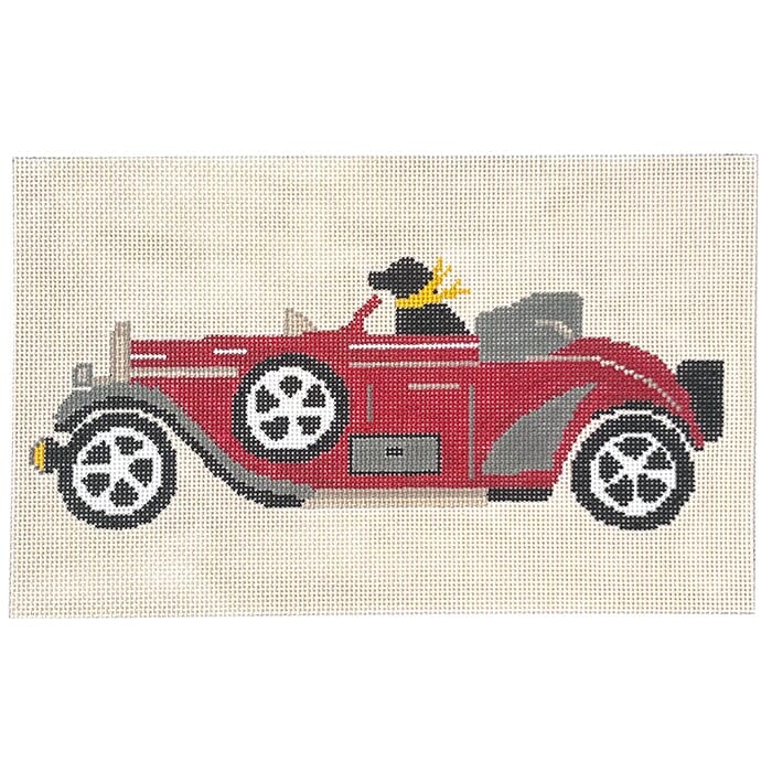 Roadster with Dog