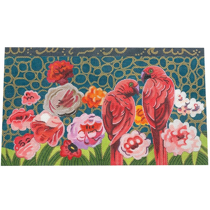 Romantic Redbirds Clutch