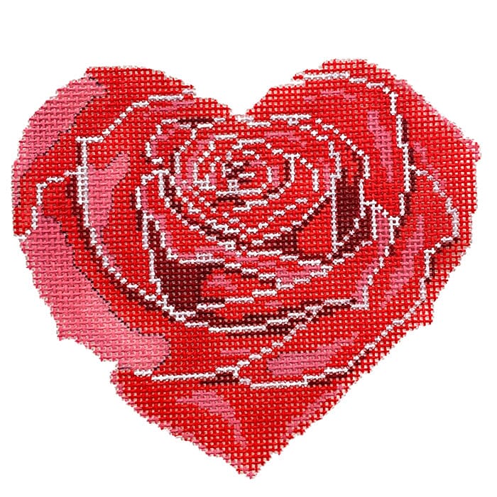 Rose Heart Small Red