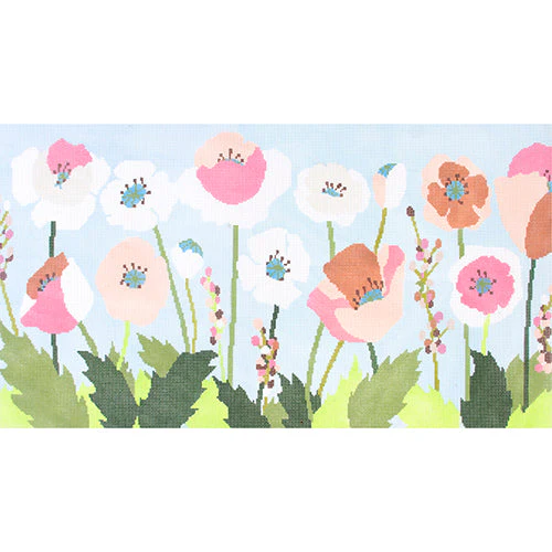 Row of Poppies