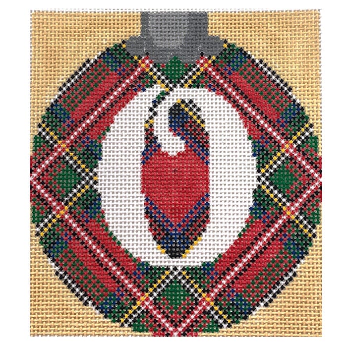 Royal Stewart Ornament Letter O