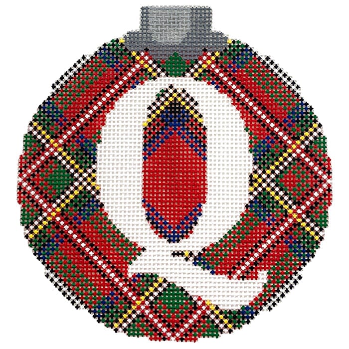 Royal Stewart Ornament Letter Q