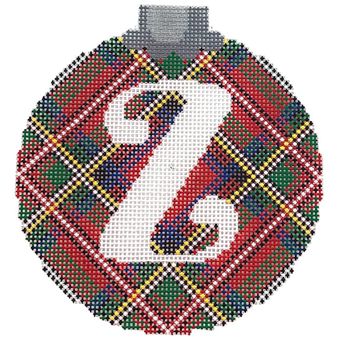 Royal Stewart Ornament Letter Z