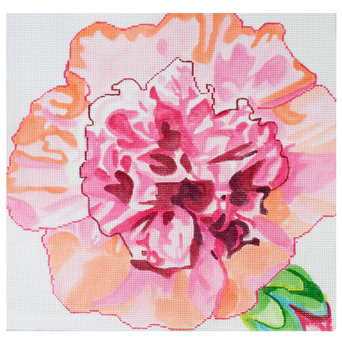 Ruffled Hollyhock
