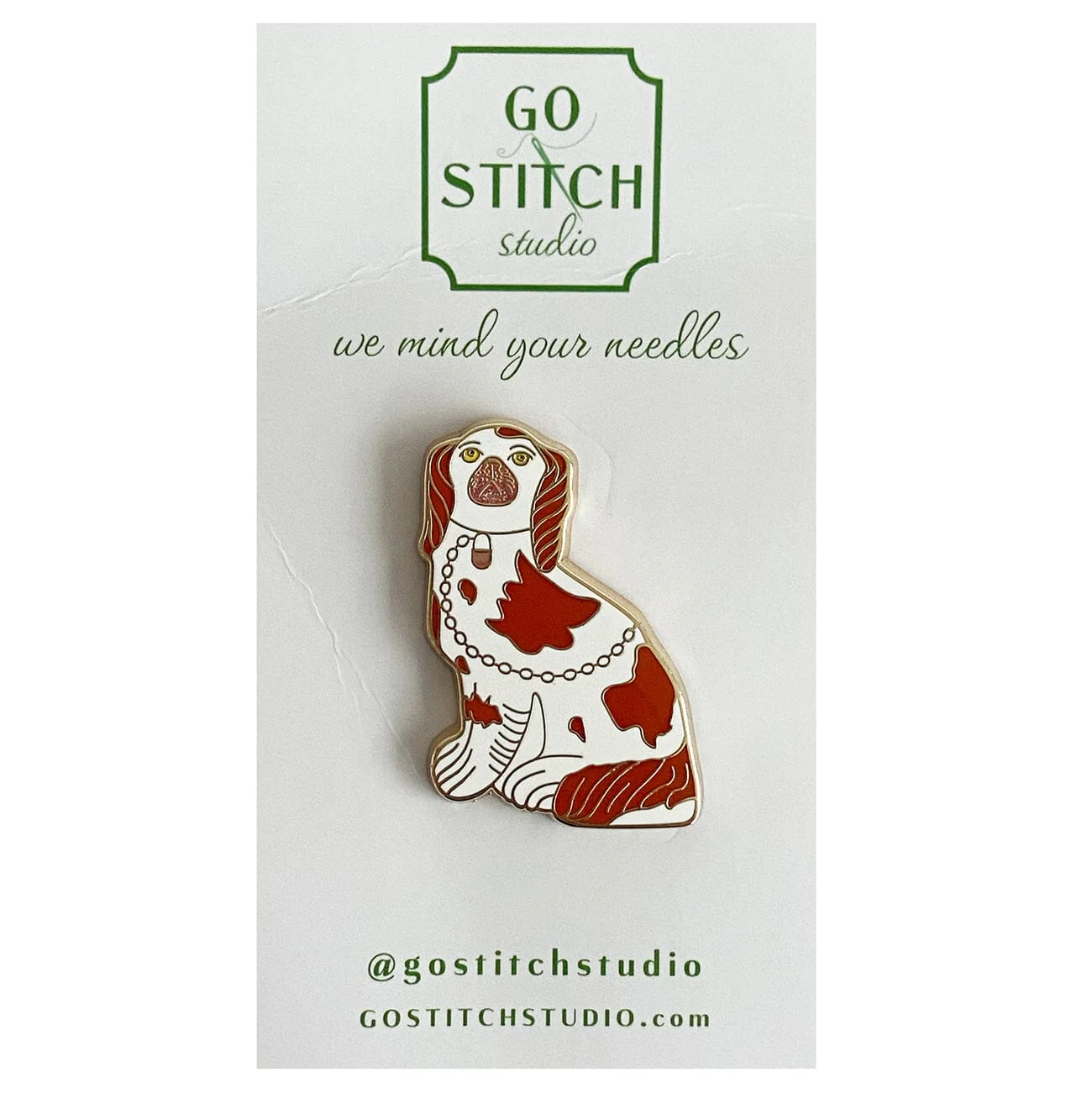 Rust Staffordshire Needle Minder