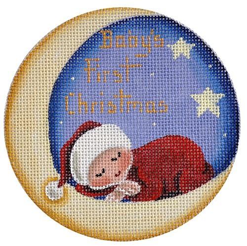 Baby's First Christmas Moon