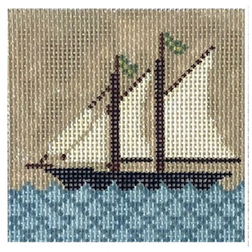 Sailboat Coaster