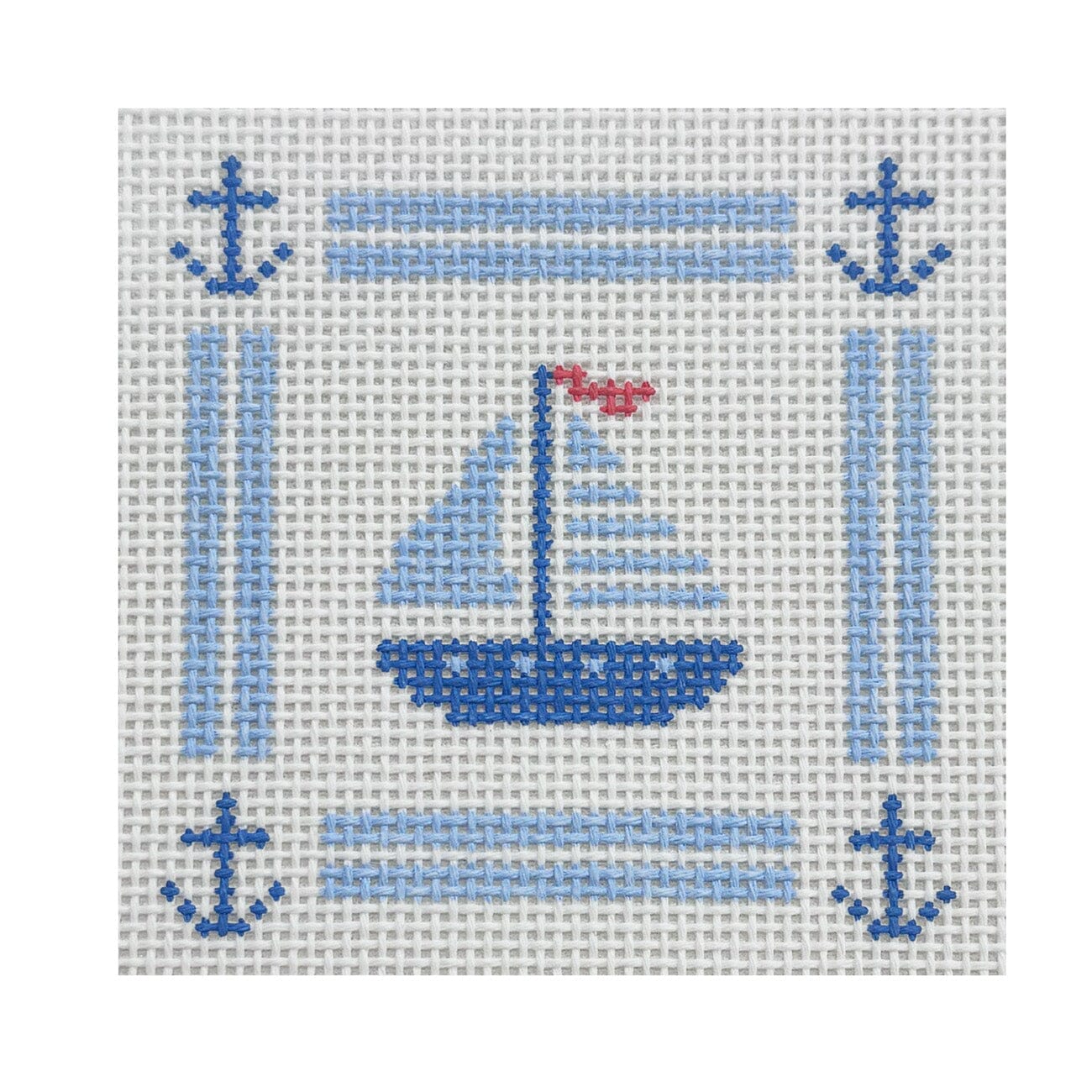 Sailboat Square Mini Sign