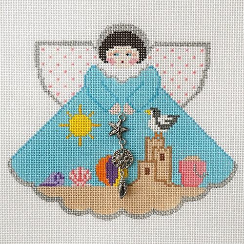 Sandcastle & Seashells Angel