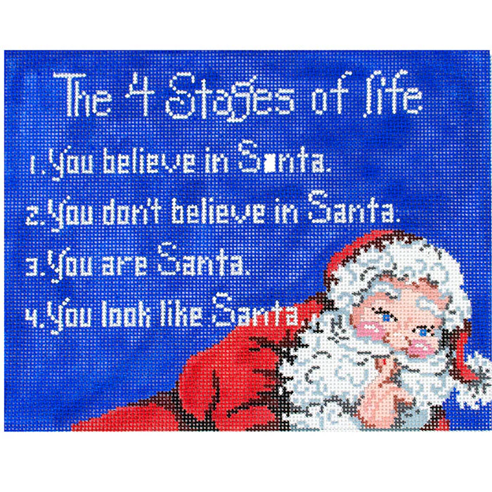 Santa - 4 stages of life