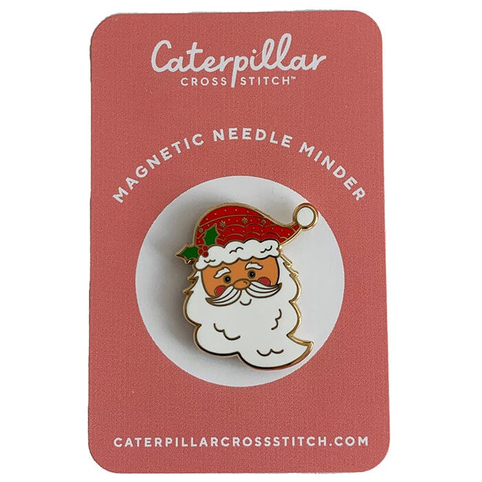 Santa Face Enamel Needleminder