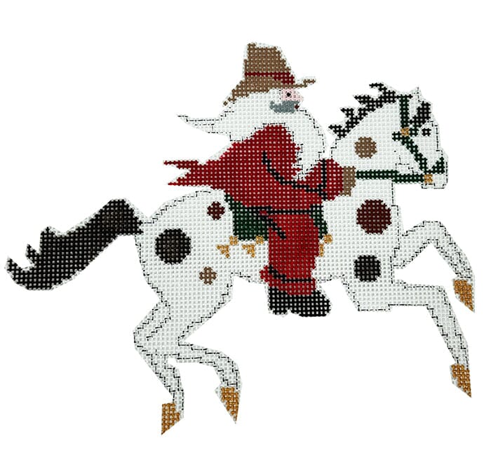 Santa: on a Painted Pony