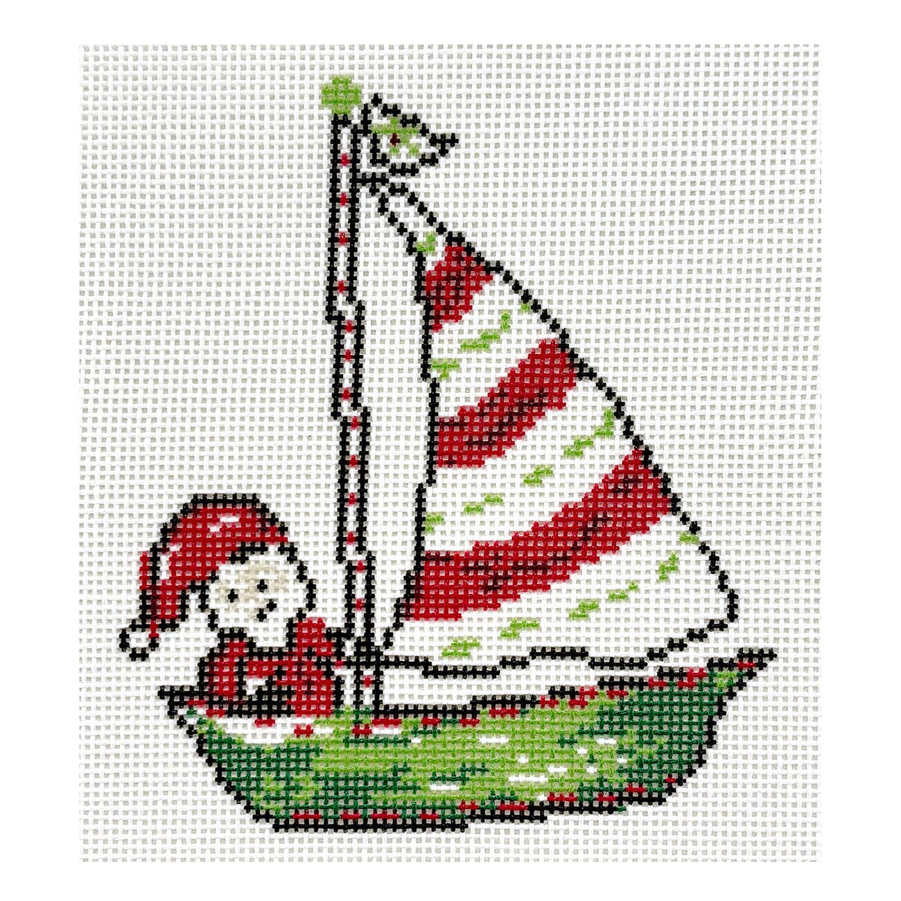 Santa Sailboat