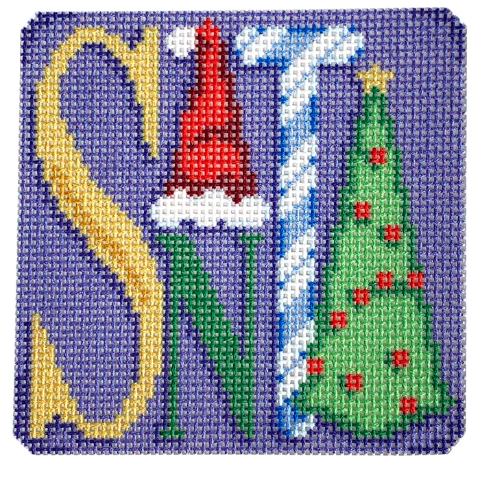 "Santa" Square with Stitch Guide - Image 3