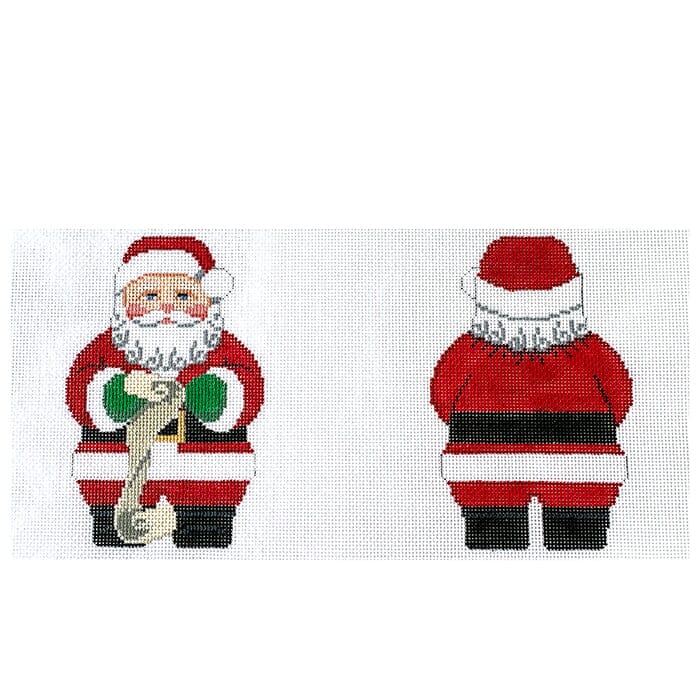 Santa Suit, Santa with List, 2 Sided #18