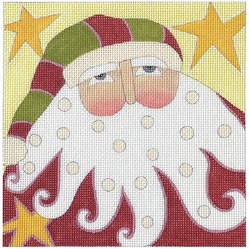 Santa Swirly Beard
