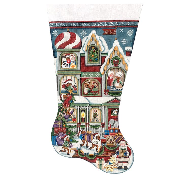 Santa's Helpers Stocking on 18 TTR