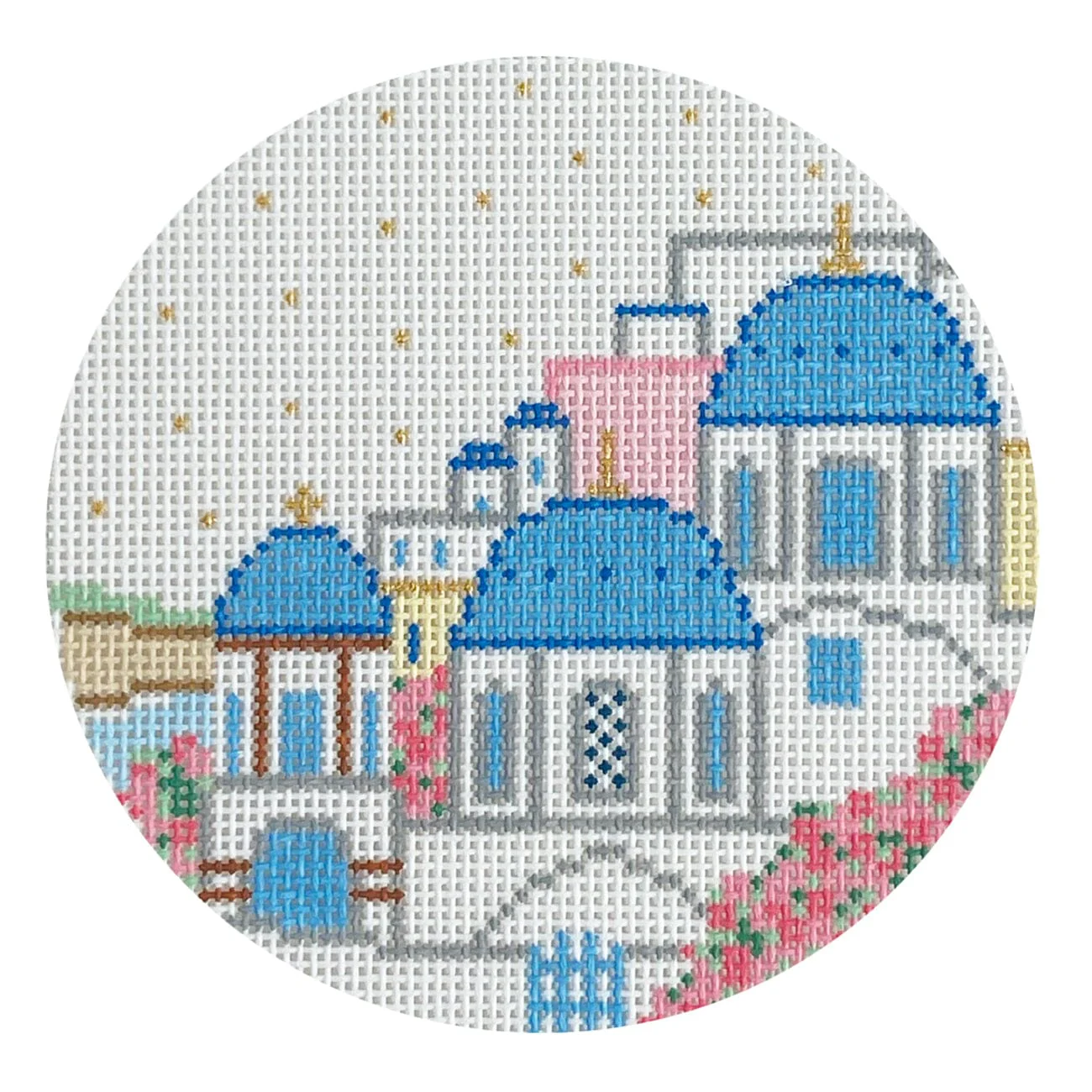 Santorini Sights Round