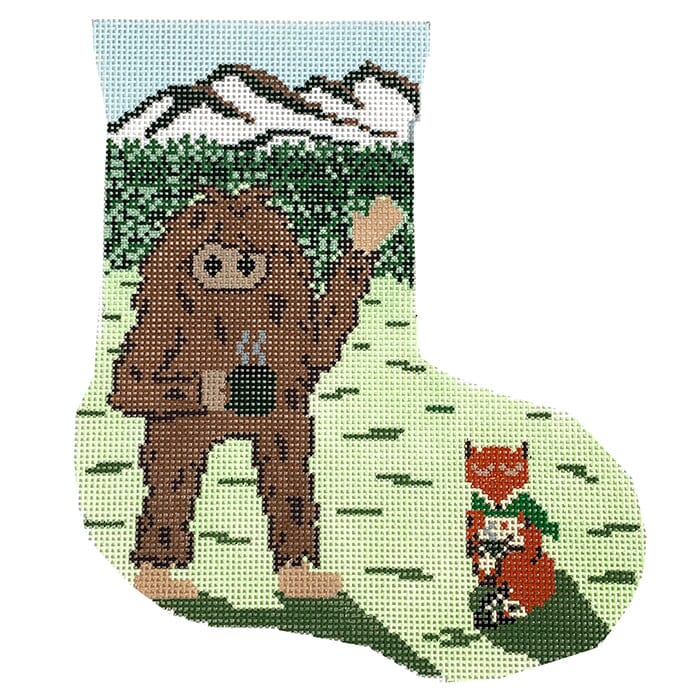 Sasquatch Mini Stocking