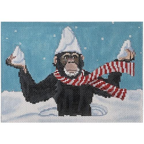 Snowy Chimp