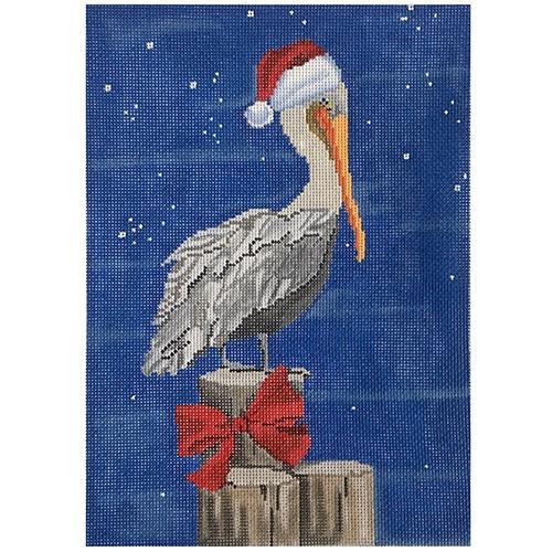 Xmas Pelican Pillow