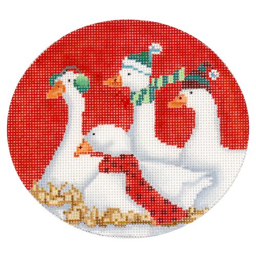 Geese a Laying Ornament