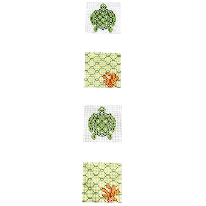 Sea Turtle Coaster Strip