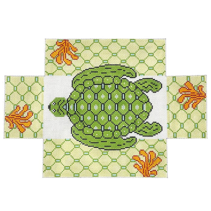 Sea Turtle Lattice Brick Cover