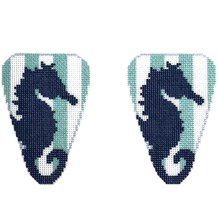 Seahorse Stencil Scissor Case